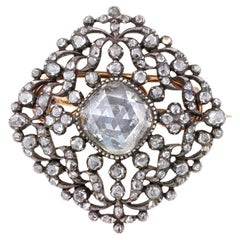 Fabergé Diamond Brooch, 5.35 carats