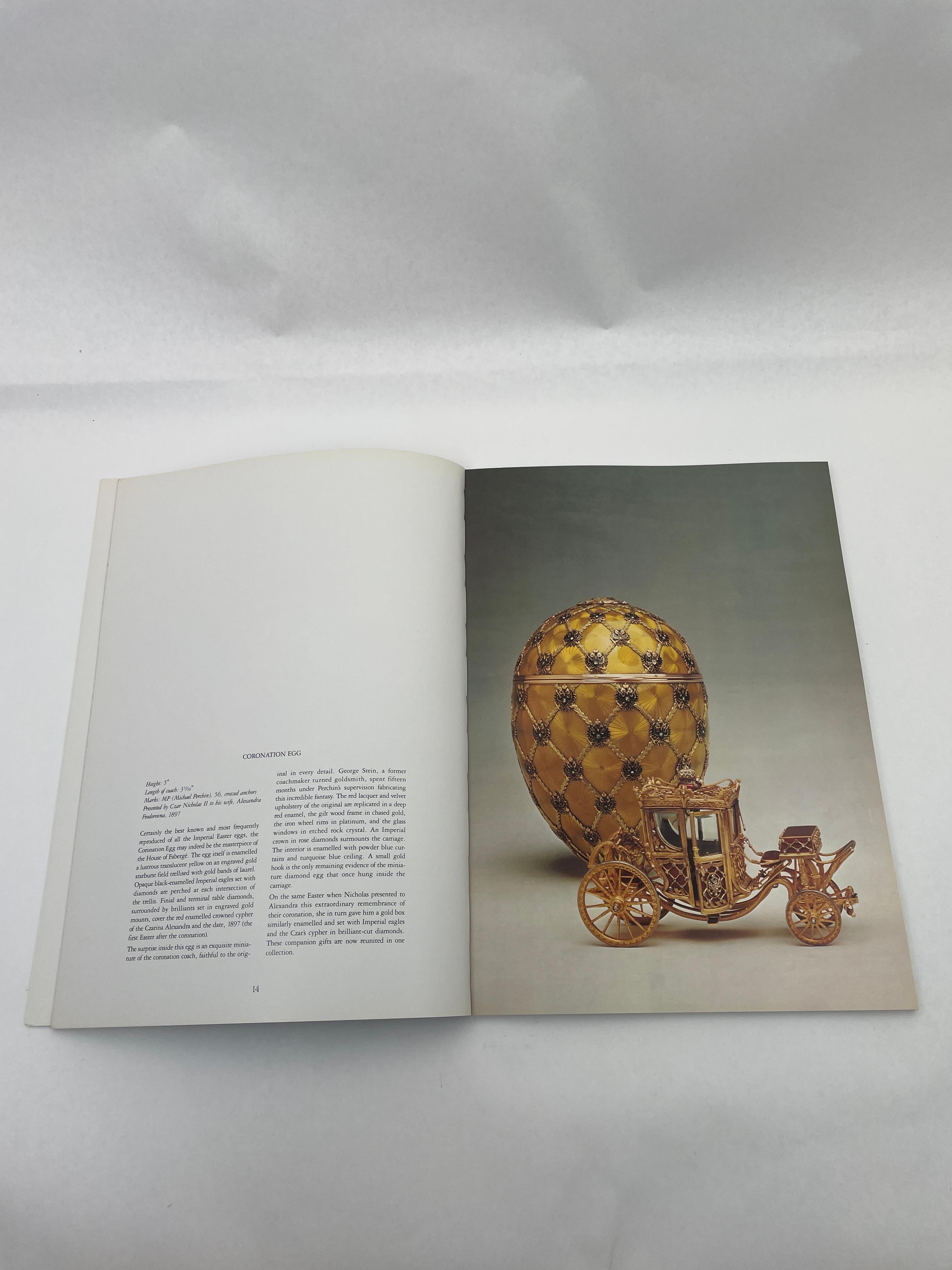 Oeufs de Faberge Fantaisies russes impériales Livre à couverture souple Unisexe en vente