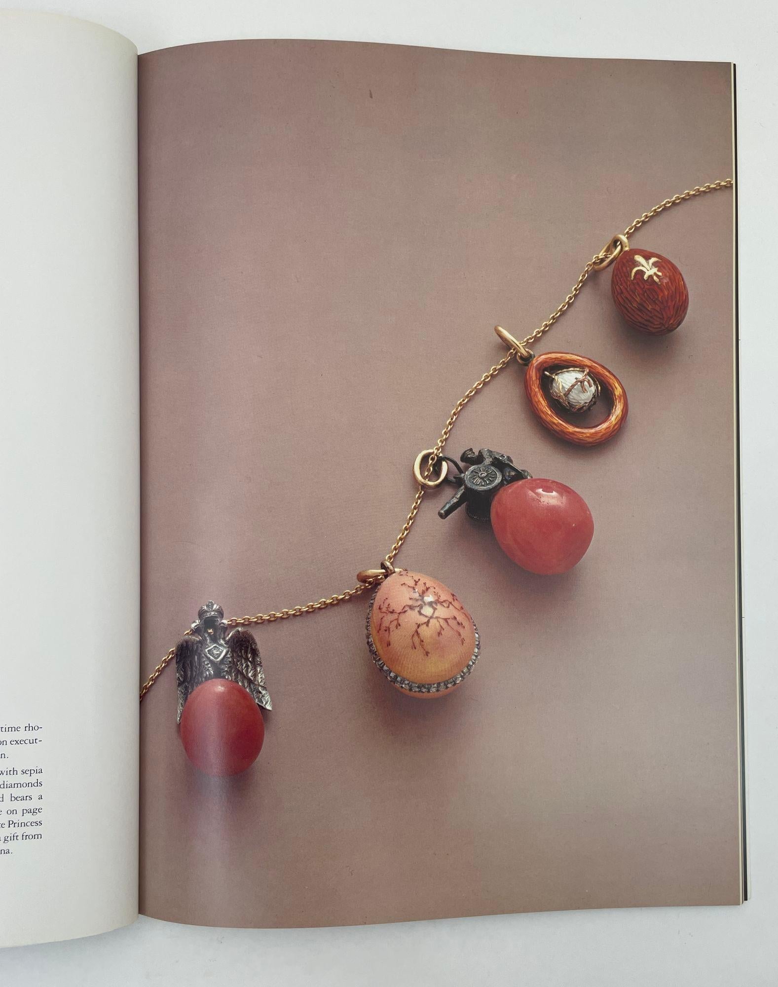 20th Century Faberge Eggs Imperial Russian Fantasies Softcover Book For Sale