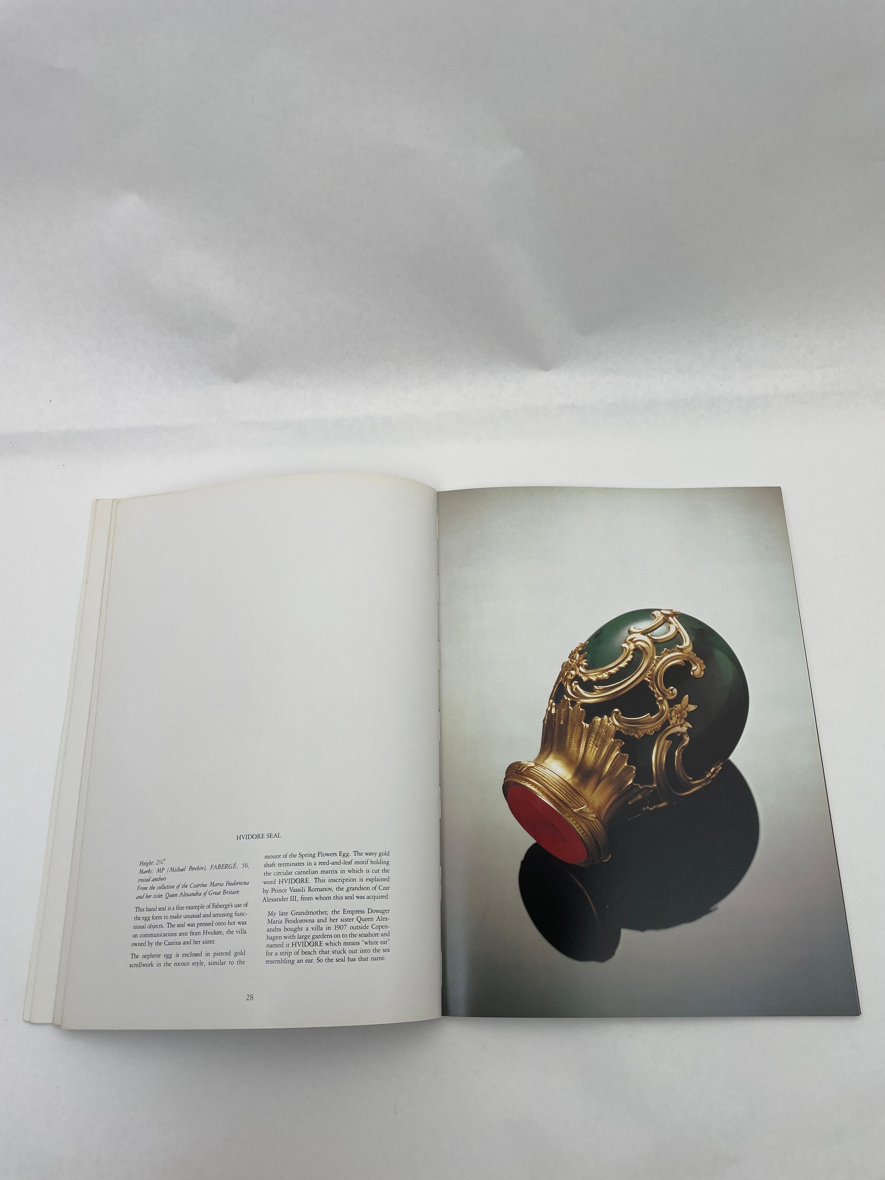 Oeufs de Faberge Fantaisies russes impériales Livre à couverture souple en vente 1