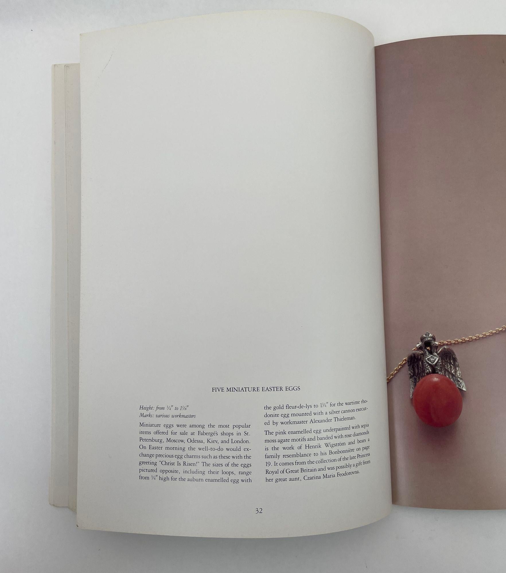 Paper Faberge Eggs Imperial Russian Fantasies Softcover Book For Sale