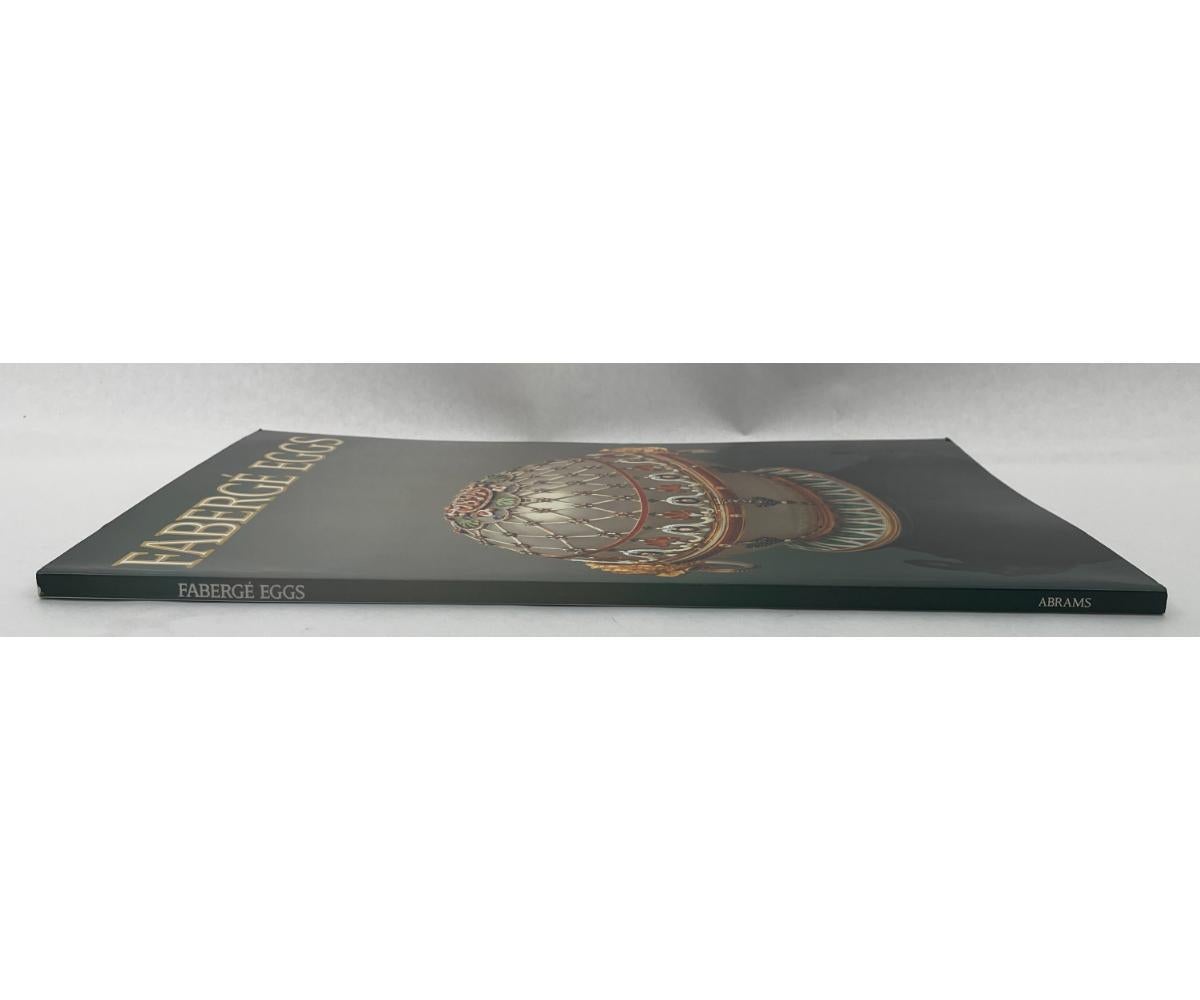 Faberge Eggs Imperial Russian Fantasies Softcover Book For Sale 1