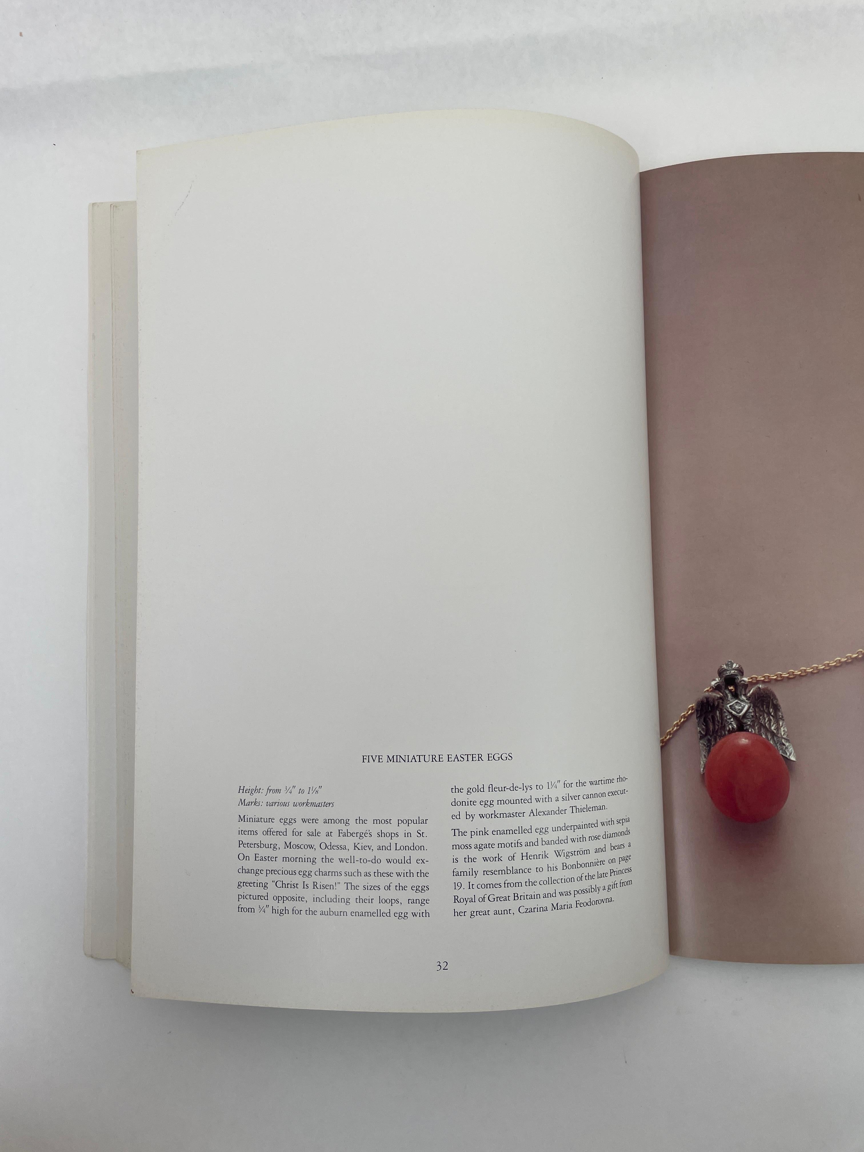 Oeufs de Faberge Fantaisies russes impériales Livre à couverture souple en vente 3