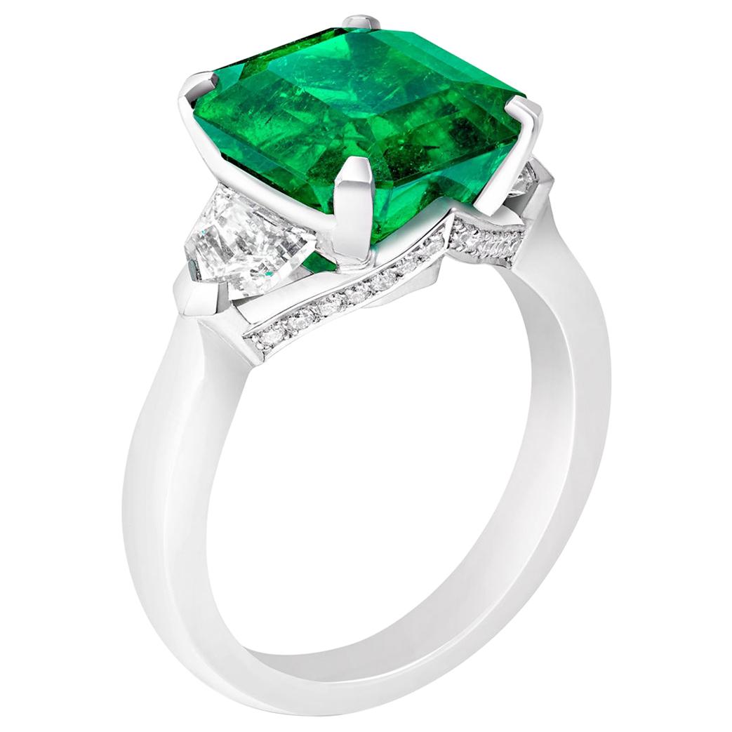 Fabergé Emerald Ring, US Clients For Sale