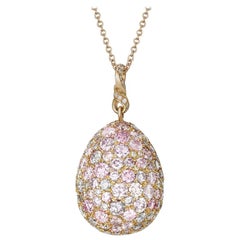 Fabergé Emotion Pink Diamond Pendant, US Clients