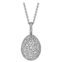 Fabergé Emotion White Diamond Pendant, US Clients