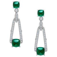 Fabergé Empress Emerald Earrings, US Clients