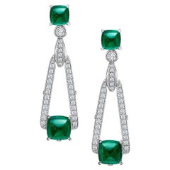 Fabergé Empress Emerald Earrings