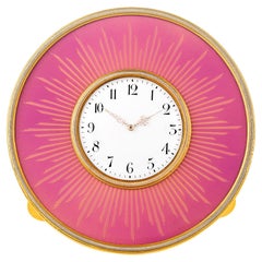 Fabergé Enamel Table Clock