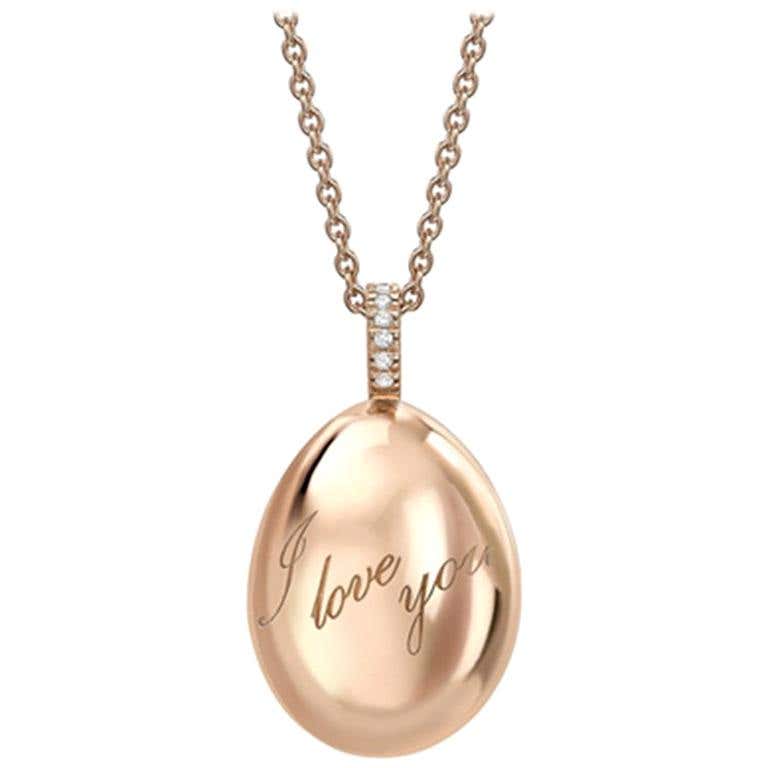 Love pendant gold Clearance