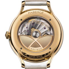 Fabergé Flirt 18 Karat Rose Gold, White Dial, US Clients
