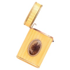 Fabergé Gold and Enamel Cigarette Case