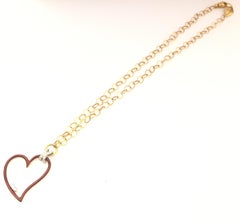 Modern Faberge Heart Necklace F2531AR