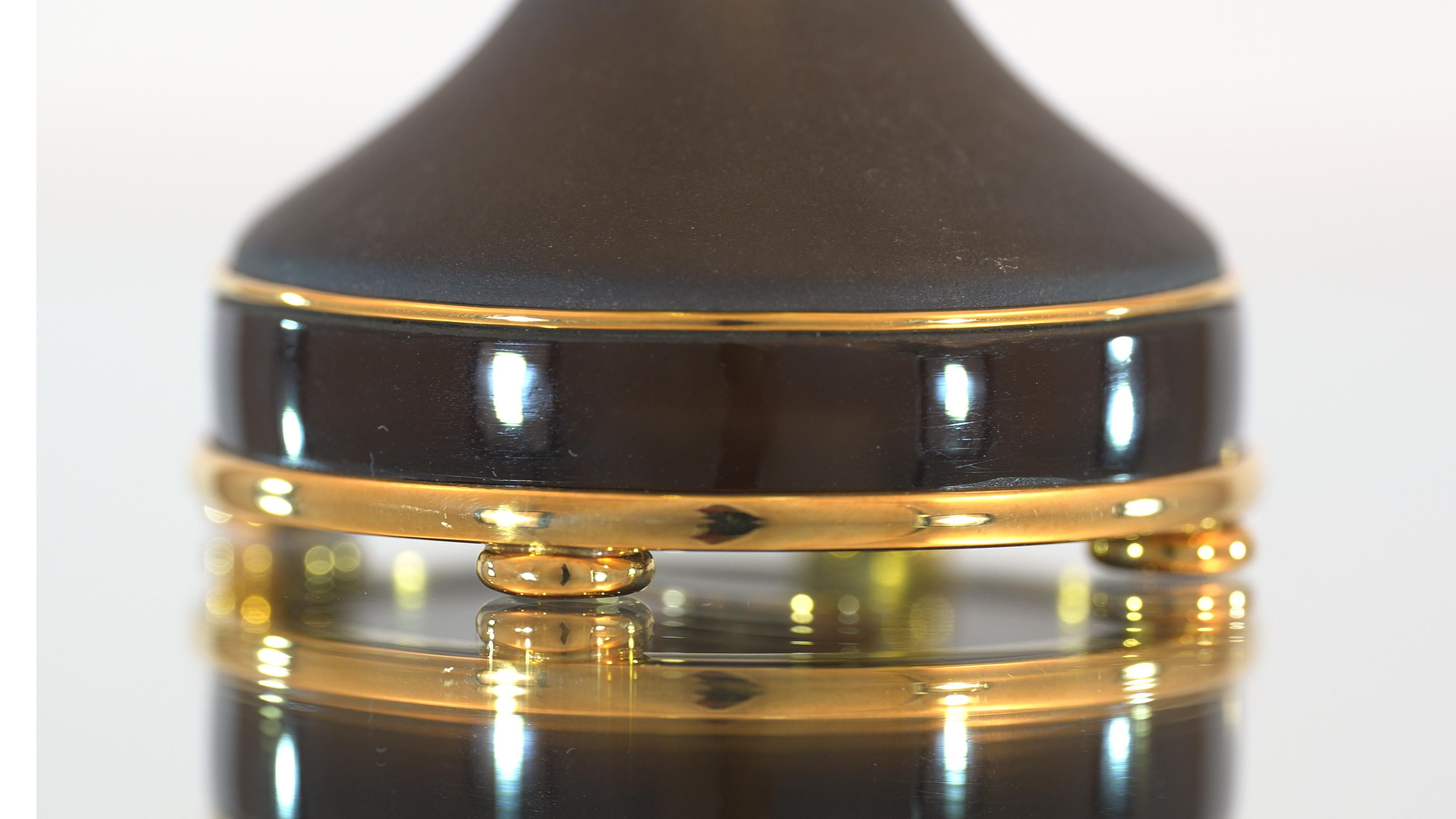 Fabergé Honey Bear-Egg, 18k Gold, Gold Enamel, Diamonds, Smoky Quartz, Citrines For Sale 7
