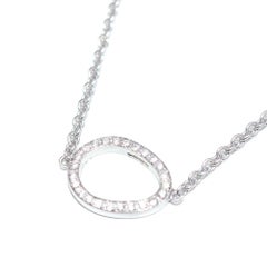 Faberge Imperial Collection 18k White Gold & Diamonds Sasha Necklace