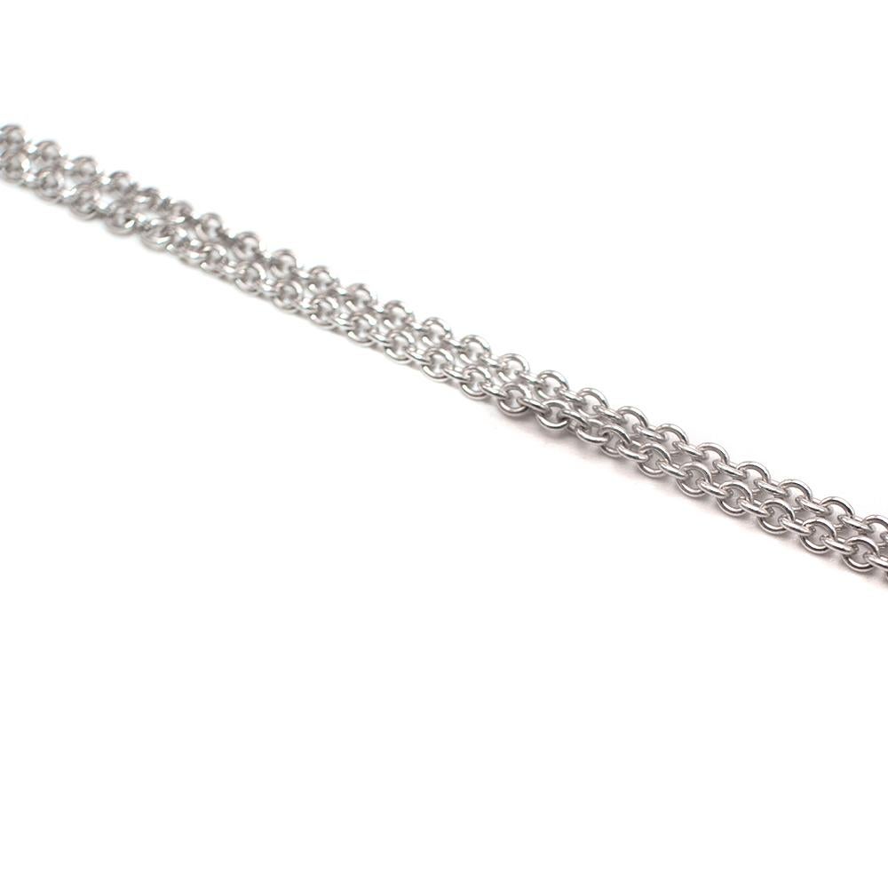 Faberge Imperial Collection 18k White Gold & Diamonds Sasha Necklace For Sale 1
