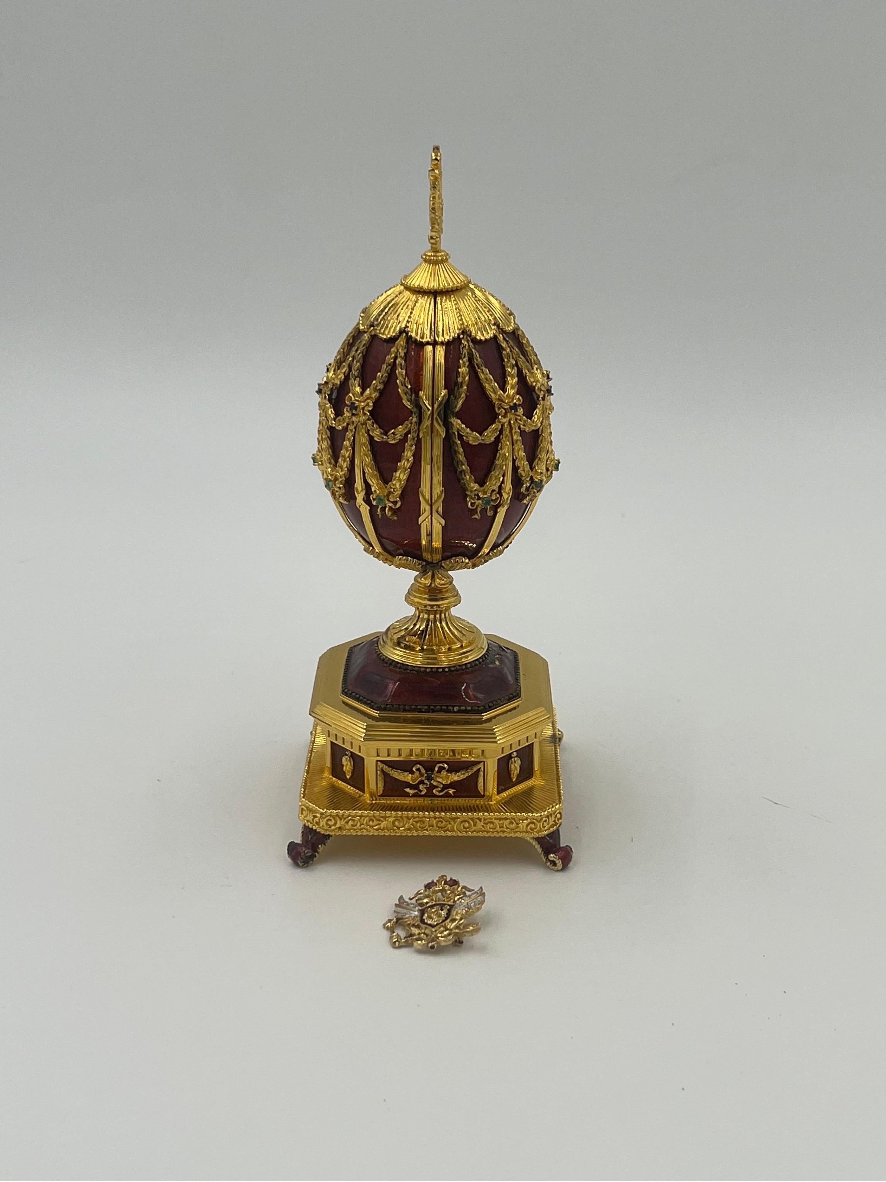 We are extremely pleased to introduce for sale our very rare & amazingly beautiful Faberge Imperial Musical Egg collection, manufactured by the Franklin Mint in pure Sterling Silver. Our authentic Faberge Eggs feature solid Sterling Silver