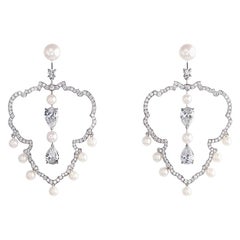 Fabergé Imperial Pearl Hoop Earrings, US Clients