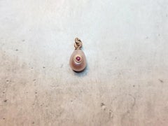 Fabergé Imperial Pearl Ruby Gold Egg Pendant by Henrik Wigström