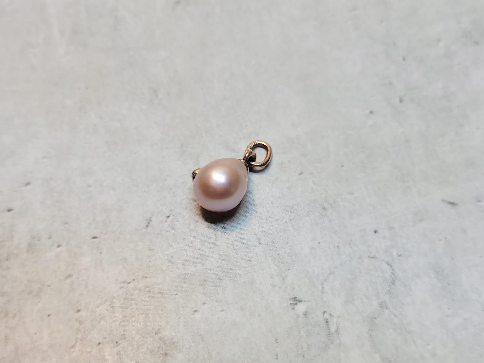 Fabergé Imperial Pearl Ruby Gold Egg Pendant by Henrik Wigström For Sale 1