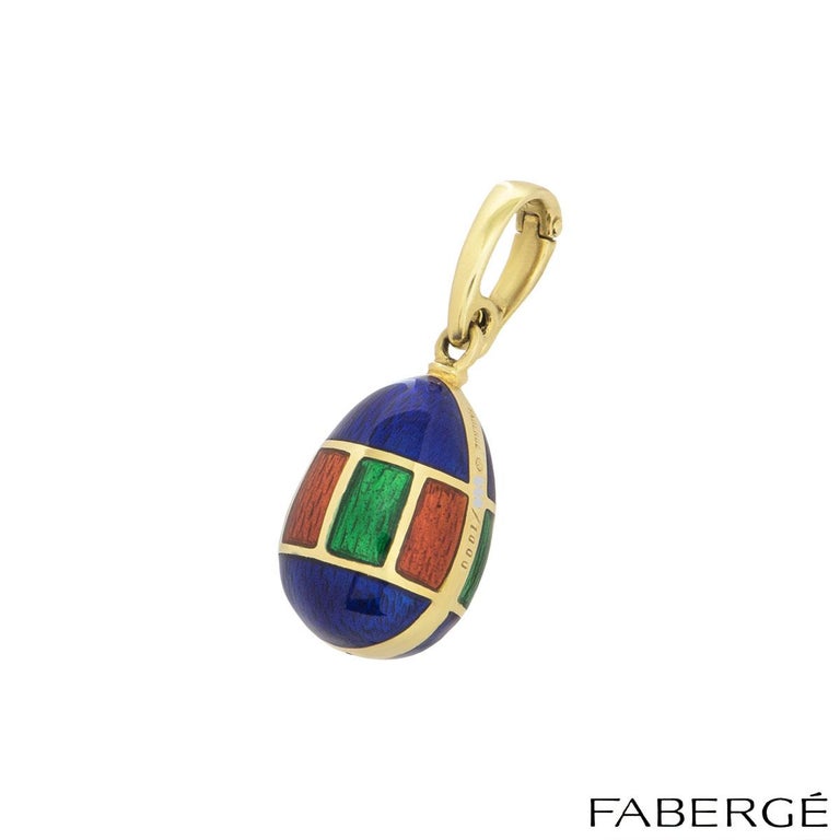 Faberge Limited Edition Gold And Enamel Victor Mayer Egg - 