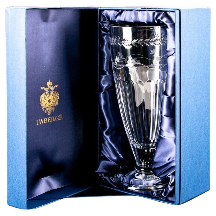 Vaso con piede Faberge Luxembourg LG da 13" della Collection'S Imperial con scatola