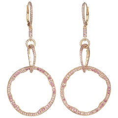 Fabergé Mala Powder Pink Earrings, US Clients