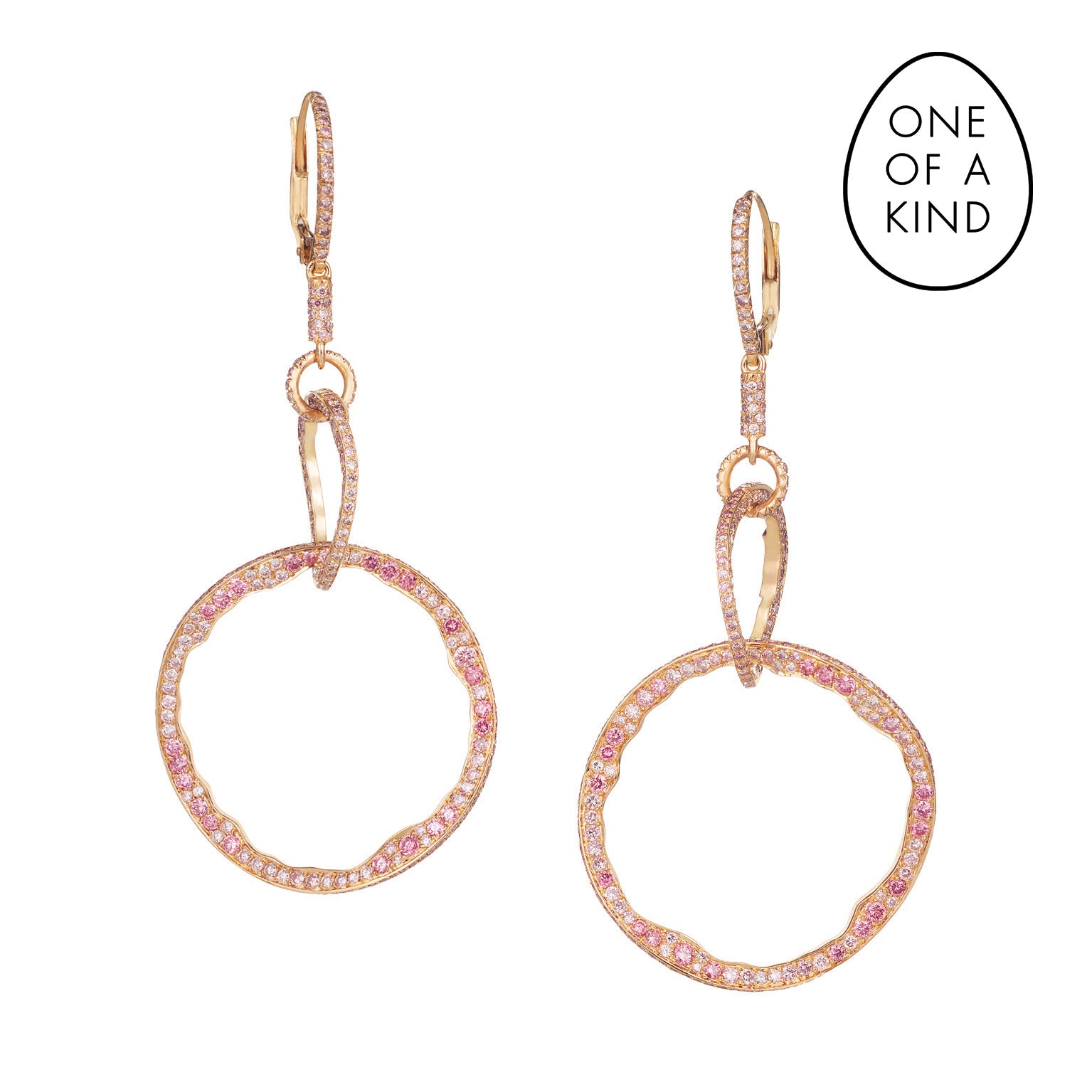 Fabergé Mala Powder Pink Earrings For Sale