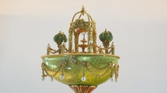 Fabergé Meissen Egg, Gold, Enamel, Diamonds, Gemstones, Porcelain, Music Box