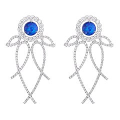 Fabergé Menuet Opal Earrings, US Clients