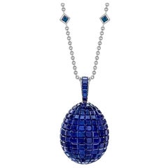 Fabergé Mosaic Sapphire Pendant