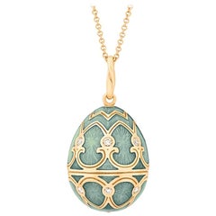 Fabergé Palais Tsarskoye Selo Turquoise Pendant, US Clients