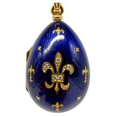 Fabergé Pendant in 18K Yellow Gold with Diamonds – Limited Edition 132/300