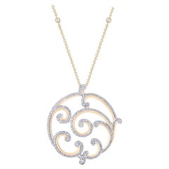 Fabergé Rococo Rose Gold & Diamond Grand Necklace
