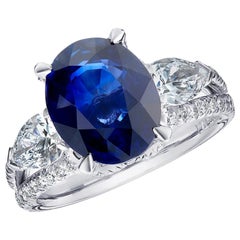 Fabergé Sapphire Oval Ring, US Clients