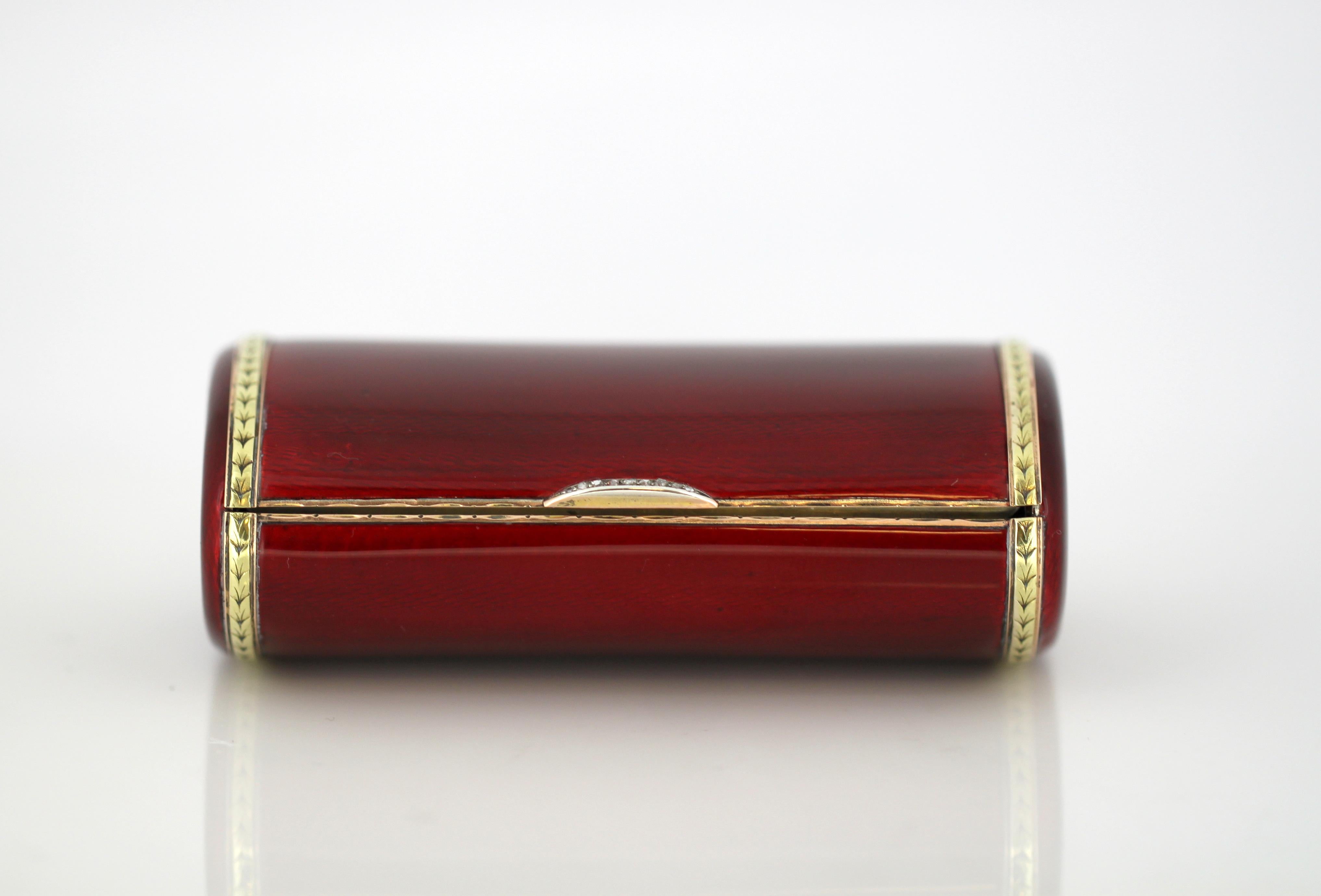 faberge snuff box