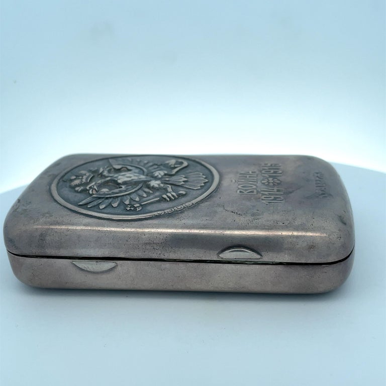 ww2 german cigarette case for sale Hitler's Personal Silver Cigarette Box – Certified Rare