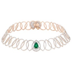 Fabergé Soleil de Nuit Emerald Necklace, US Clients