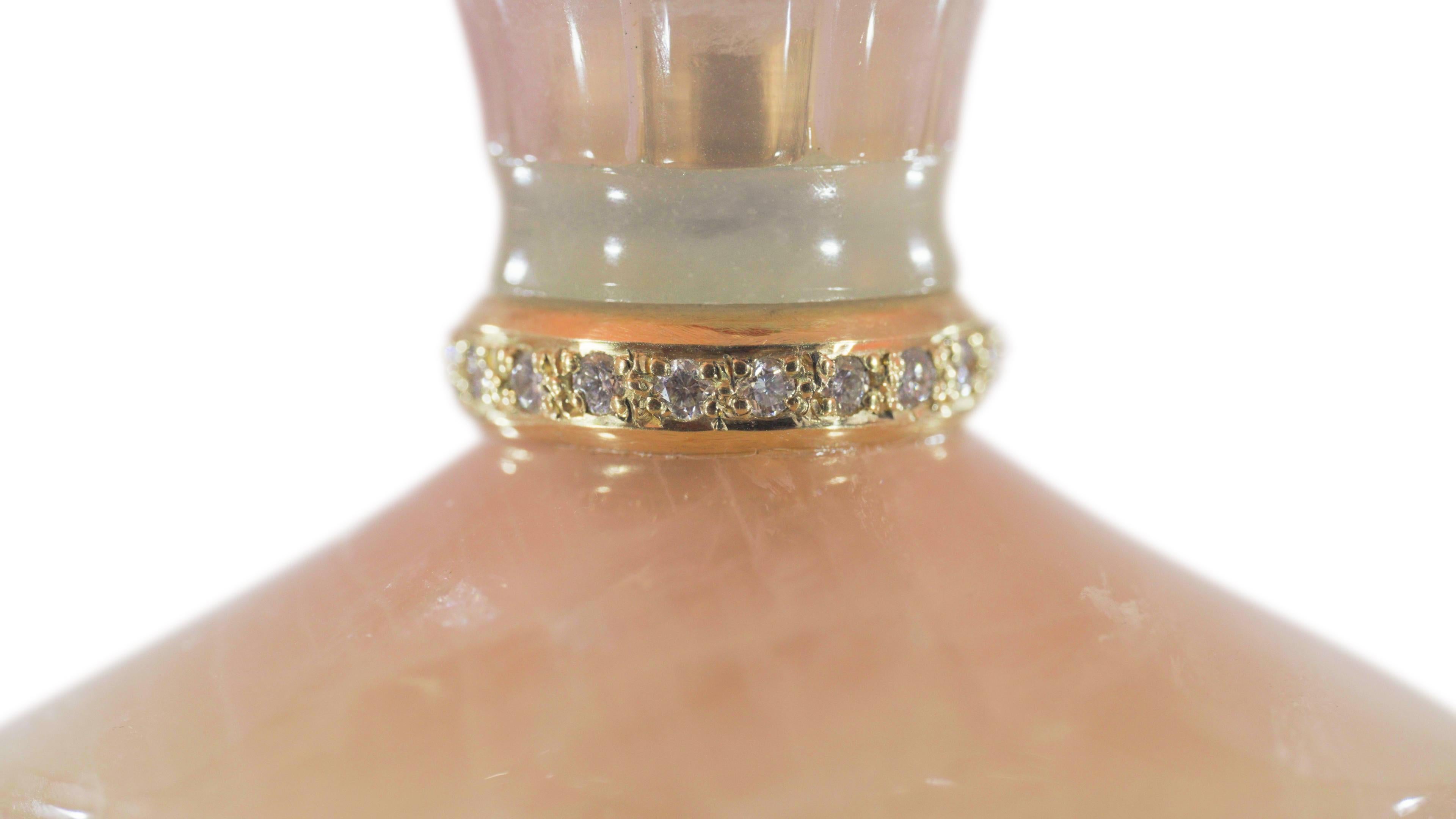Fabergé Edición Limitada >Huevo de Primavera<, Oro Amarillo 18k, 79 Diamantes, Esmalte Rosa en venta 4