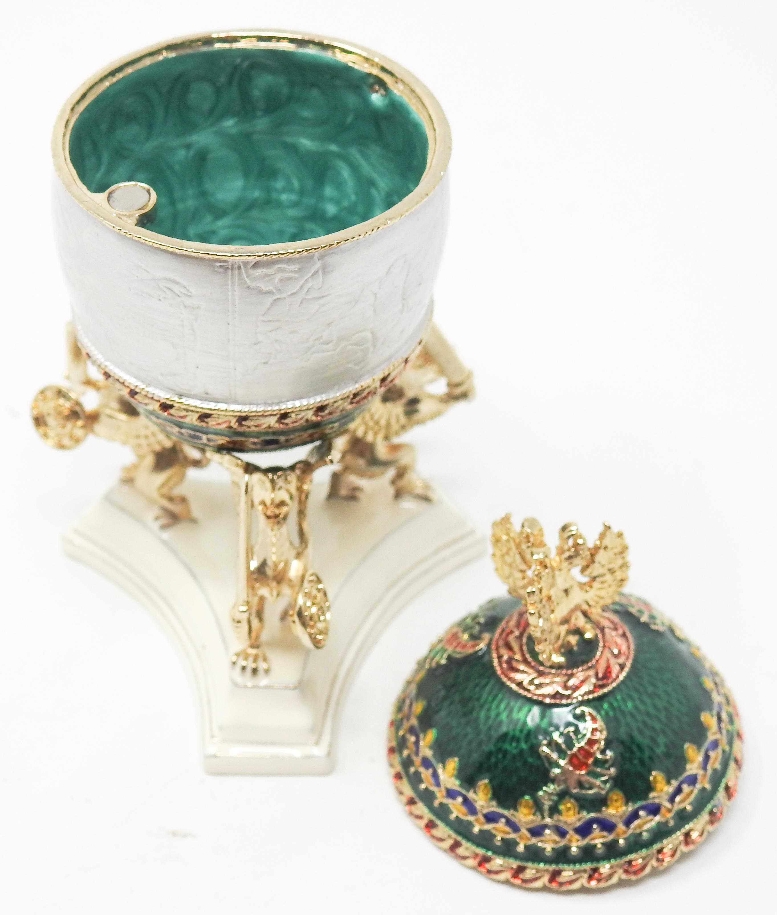 Faberge Style Egg For Sale 3