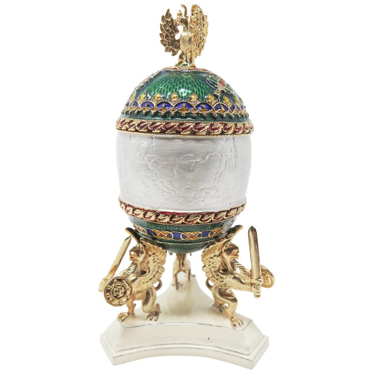 Faberge Style Egg For Sale at 1stDibs