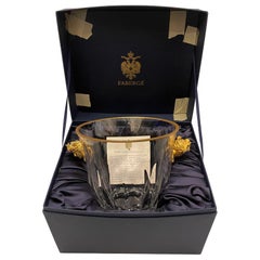 Faberge Tatianna crystal bronze-mounted Bacchus  champagne wine cooler