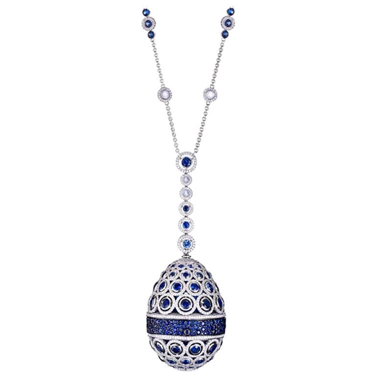 Fabergé The Sapphire Diaghilev Egg, US Clients For Sale