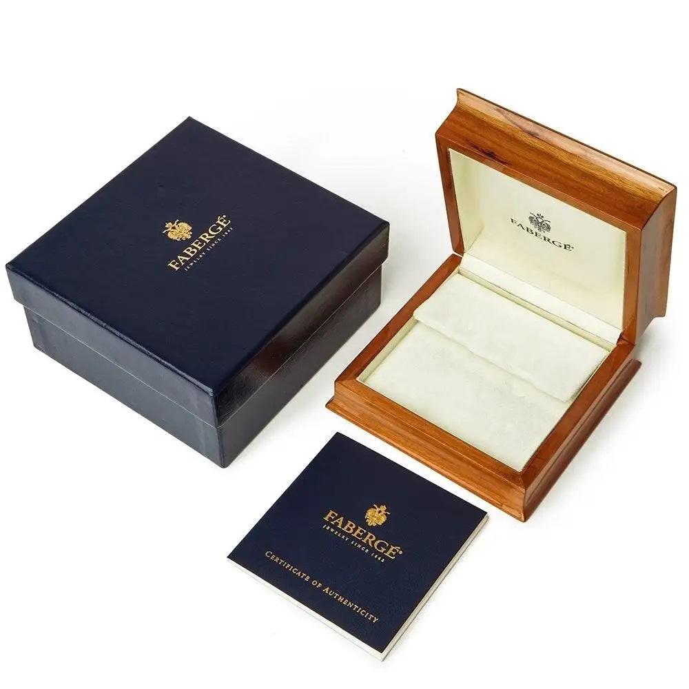 Women's or Men's Fabergé Treillage 18 Carat Rose Gold Chain Bracelet for Charms 595BT1163