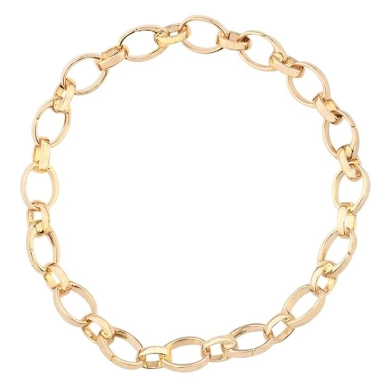 Fabergé Treillage Yellow Gold Charm Bracelet 595BT1669