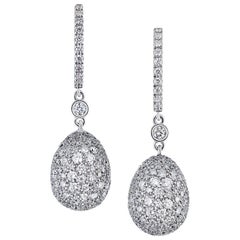 Fabergé Zarista Diamond Earrings, US Clients