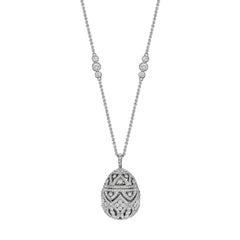 Fabergé Zenya Diamond Egg Pendant, US Clients
