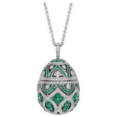 Fabergé Zenya Emerald Pendant, US Clients
