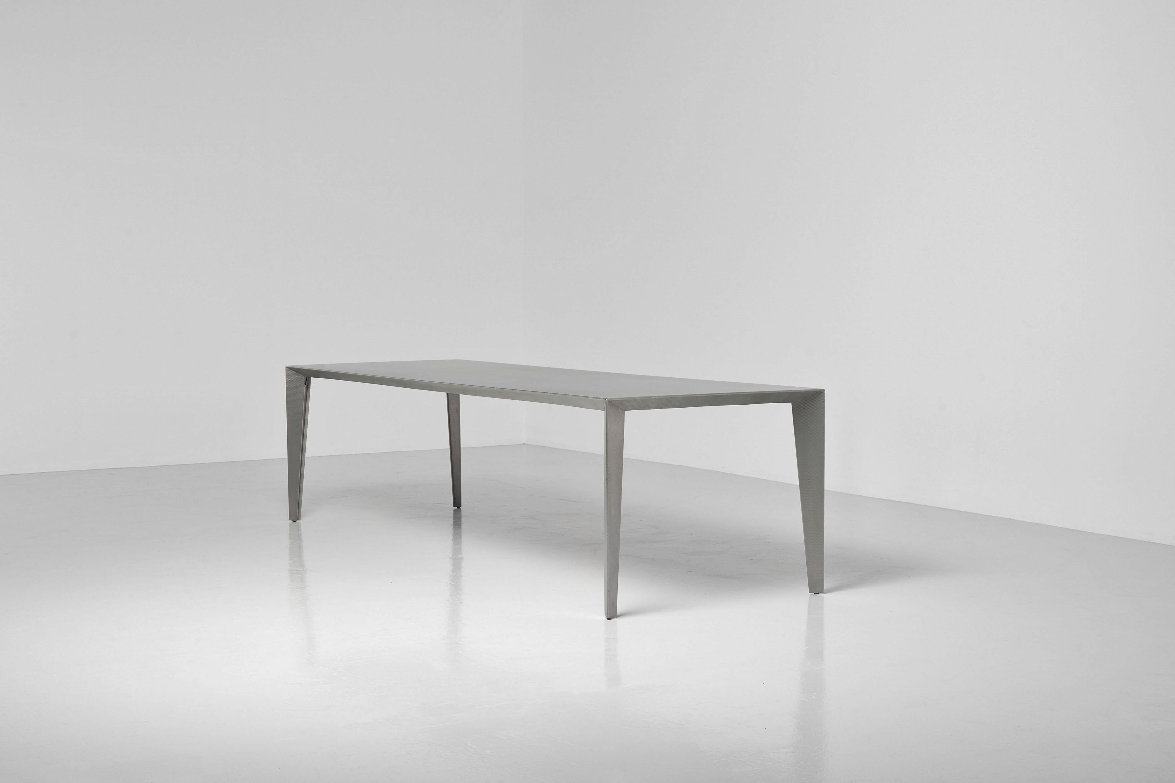 Post-Modern Fabiaan van Severen Fold Profile table Belgium 1995
