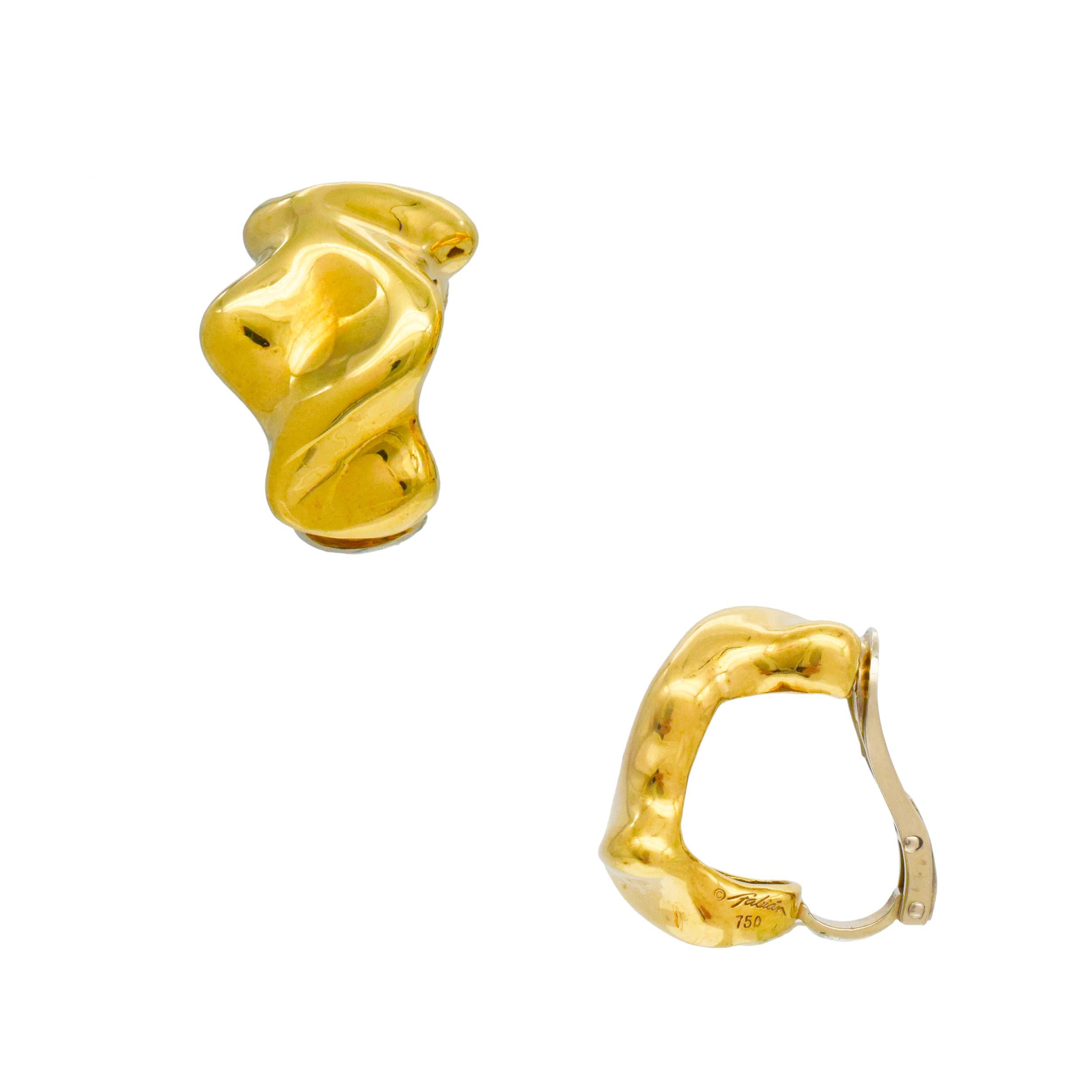 Collana, bracciale e orecchini Fabian in oro giallo 18k. in vendita 8